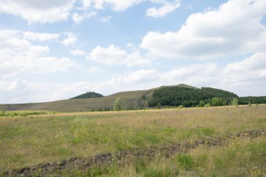 Küçük bir dağdan görüntülemek