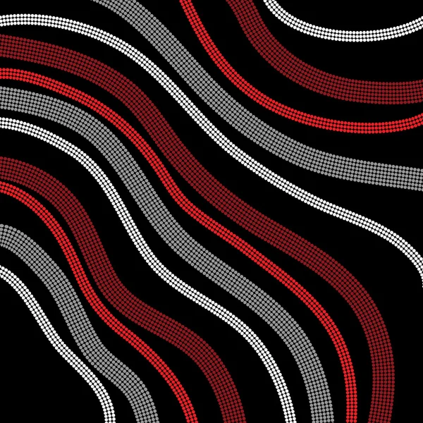 Fondo abstracto con ondas — Vector de stock