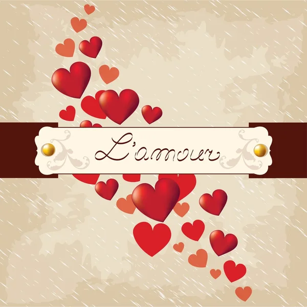 Ρομαντικό φόντο, valentine — Διανυσματικό Αρχείο