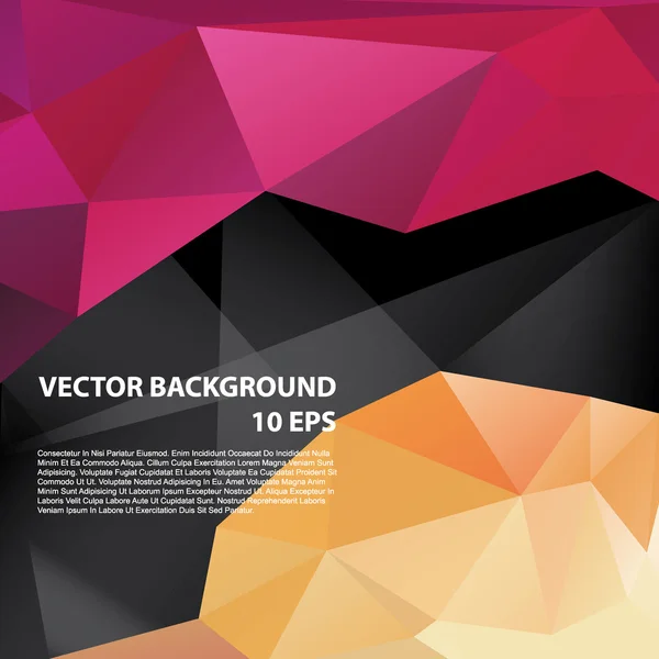 Geometrische kleurrijke pattern.vector achtergrond. — Stockvector