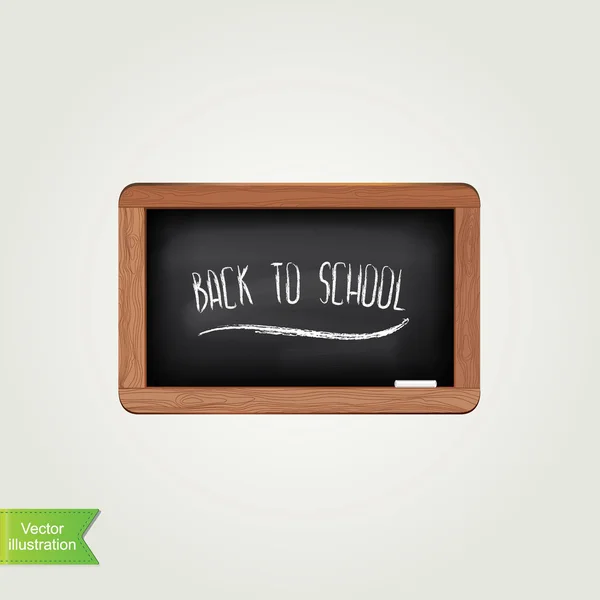 Black chalkboard isolated illustration. — Stok fotoğraf