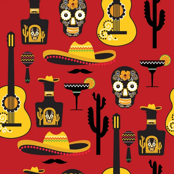 Patrón mexicano — Vector de stock