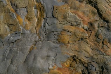 Dağ taşı yüzeyi. Jeolojik kaya duvar dokusu