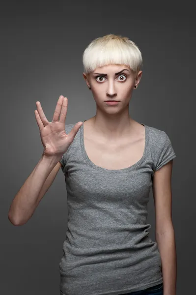 Spock femminile — Foto Stock