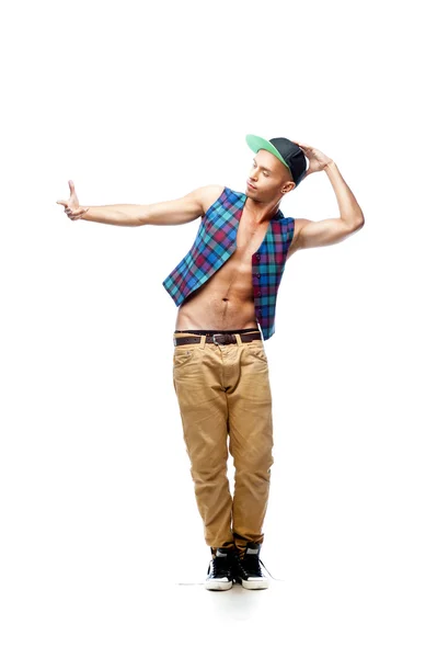 Male hip-hop dancer — Stock Photo, Image