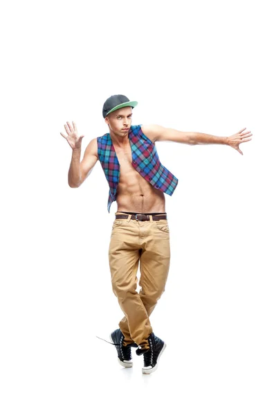 Male hip-hop dancer — Stock Photo, Image