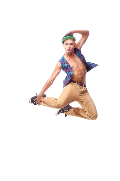 Ballerino hip-hop maschile — Foto Stock