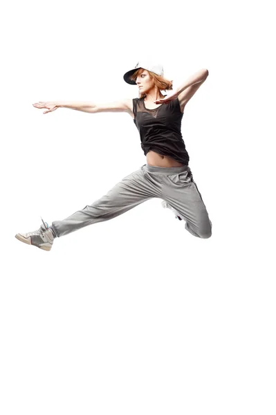 Ragazza ballerina hip-hop — Foto Stock