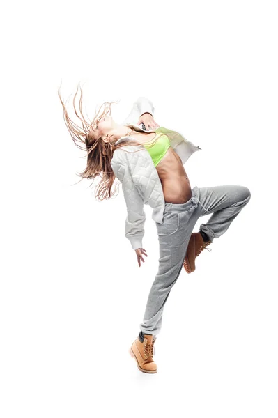 Dançarina de hip-hop — Fotografia de Stock
