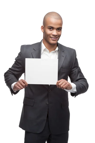 Black businessman — Stock Photo, Image