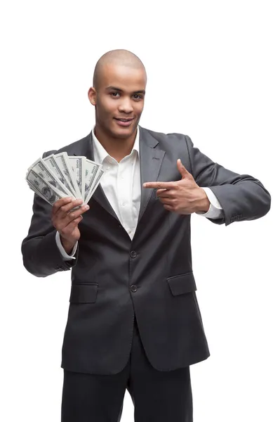 Black businessman — Stock Photo, Image