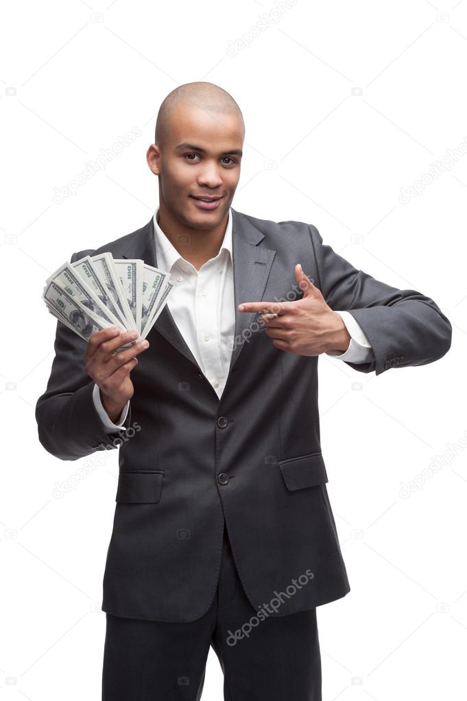 black businessman