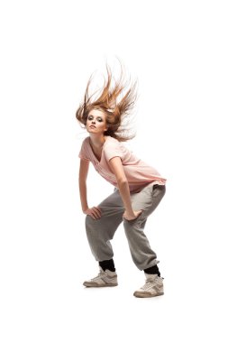 Kız hip-hop dansçısı