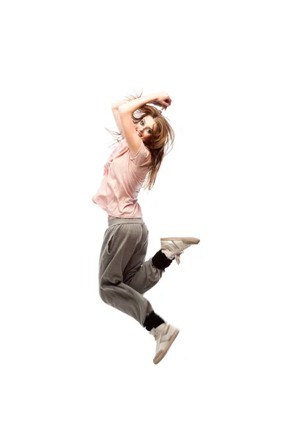 Meisje hip-hop danser — Stockfoto