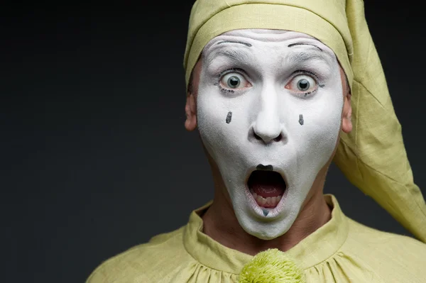 Funny mime — Stock Photo, Image