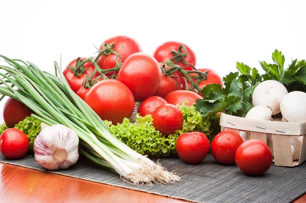 Tomaten samenstelling — Stockfoto