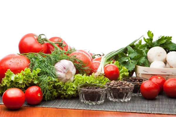 Zusammensetzung der Tomaten — Stockfoto