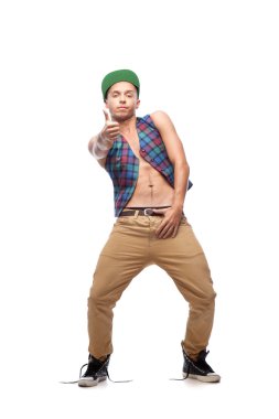 erkek hip-hop dansçısı