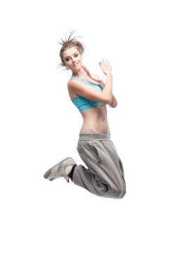 Kız hip-hop dansçısı