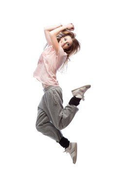 Kız hip-hop dansçısı