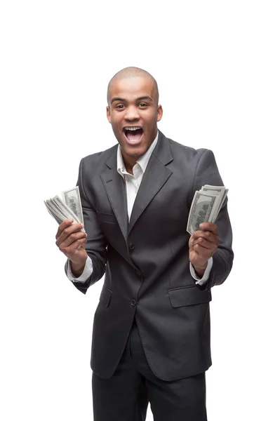 Black businessman — Stock Photo, Image