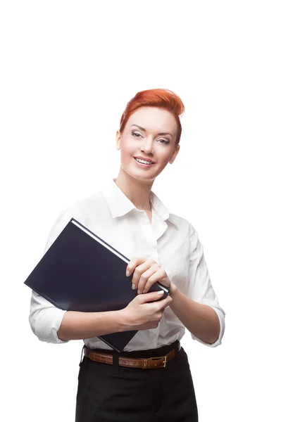 Caucasian business woman — Stock Photo, Image