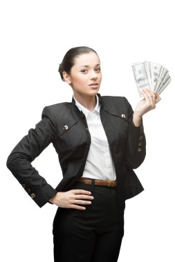 iş kadını holding para