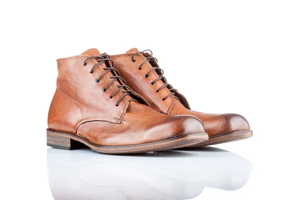 Male leather shoes — Stock Photo, Image