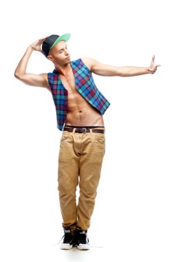 erkek hip-hop dansçısı