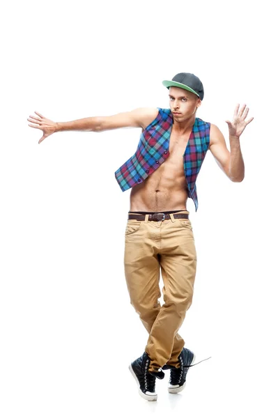 Male hip-hop dancer — Stock Photo, Image