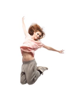 Kız hip-hop dansçısı