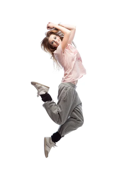 Девушка-танцовщица — стоковое фото