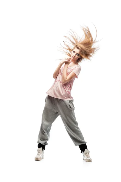 Meisje hip-hop danser — Stockfoto