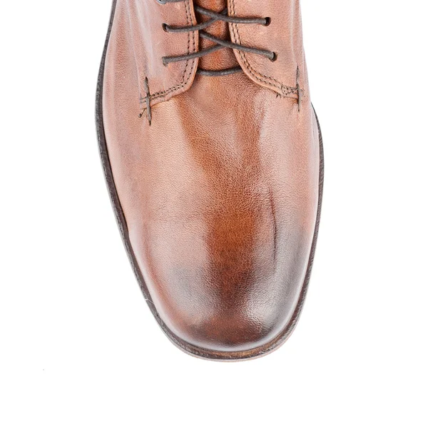 Top van mannelijke schoen — Stockfoto