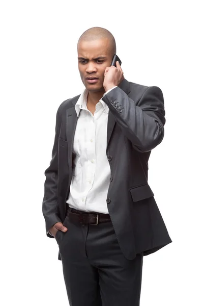 Black businessman — Stock Photo, Image