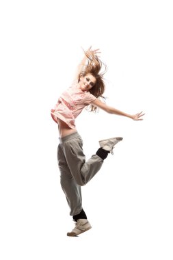 Kız hip-hop dansçısı