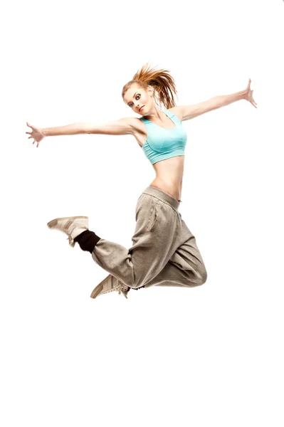 Bailarina de hip-hop — Foto de Stock