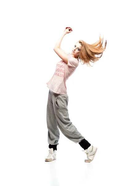 Meisje hip-hop danser — Stockfoto