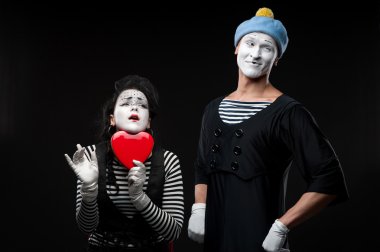 Pandomimcilerin aşık