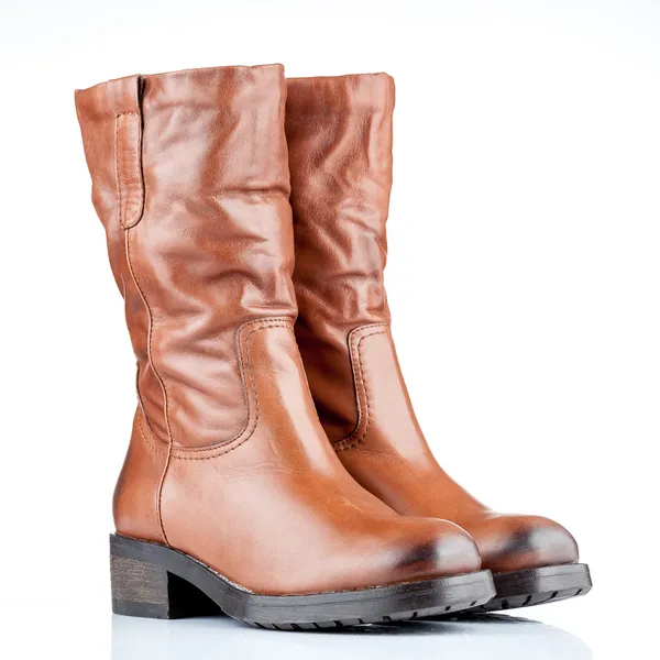 Pair of female boots — Stock Photo, Image