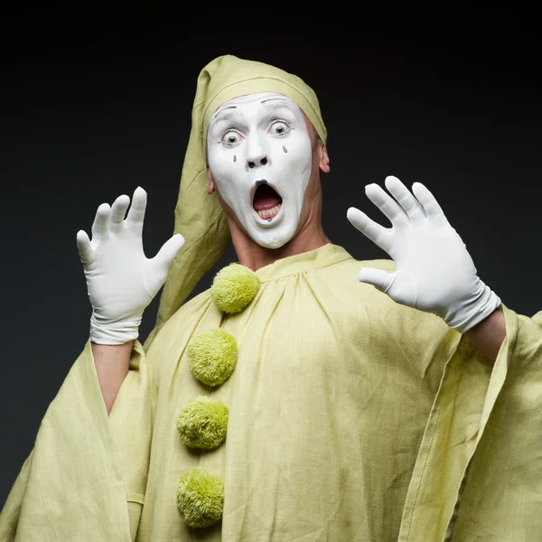 Funny mime — Stock Photo, Image