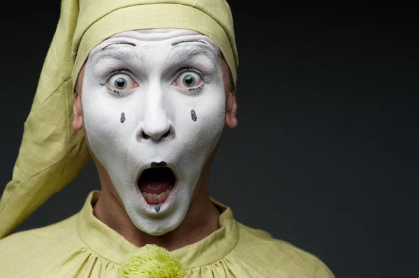 Funny mime — Stock Photo, Image