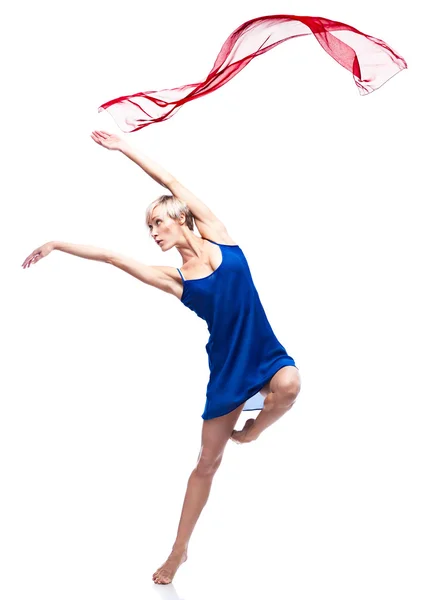 Modern style female dancer — Stock Photo, Image