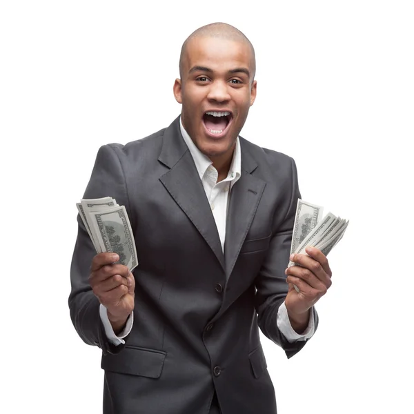 Black businessman — Stock Photo, Image