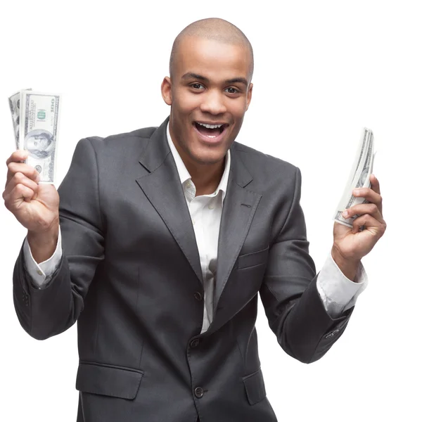 Black businessman — Stock Photo, Image