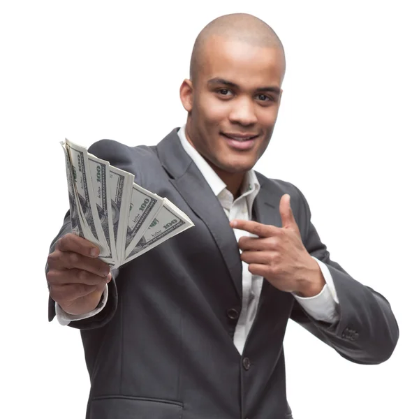 Black businessman — Stock Photo, Image