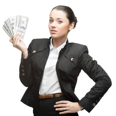 iş kadını holding para