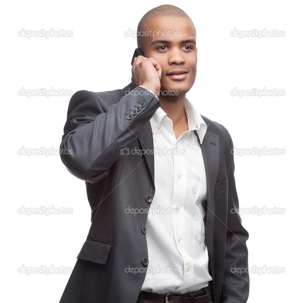 black businessman