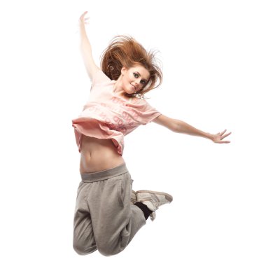 Kız hip-hop dansçısı 