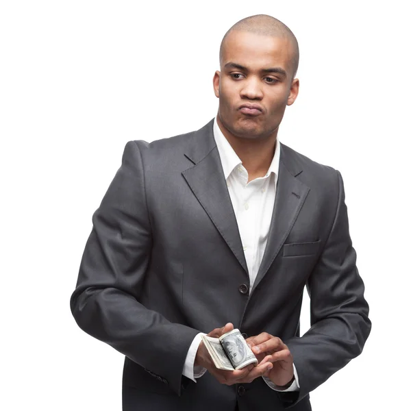 Black businessman — Stock Photo, Image